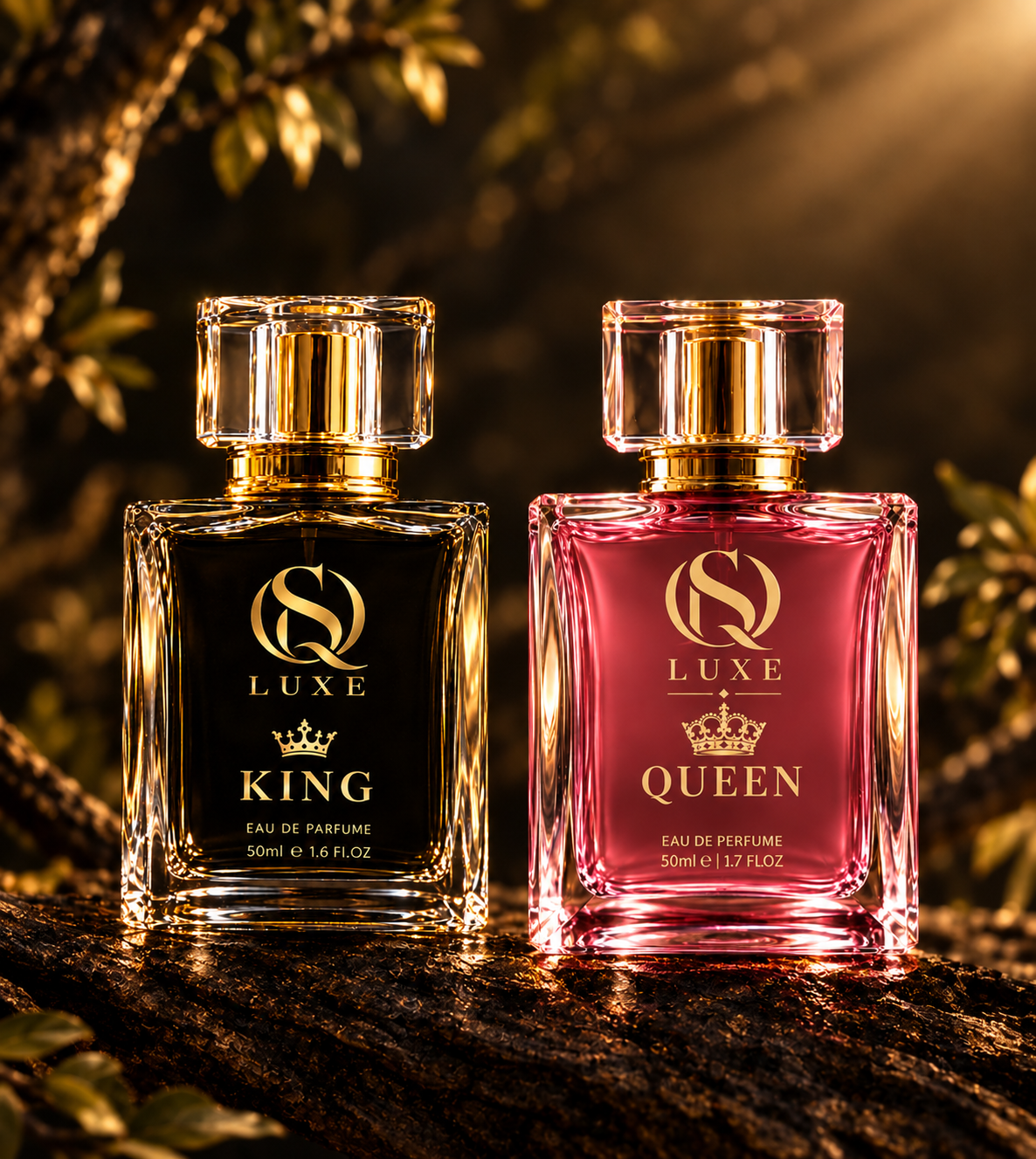 SQ Luxe King & Queen Eau de Parfum Duo – 50ml x2